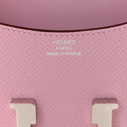 Hermes Epsom Constance Slim Wallet Mauve Sylvestre 8 of 10