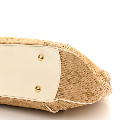 Louis Vuitton Monogram Raffia Galliera Amalfitana 9 of 11