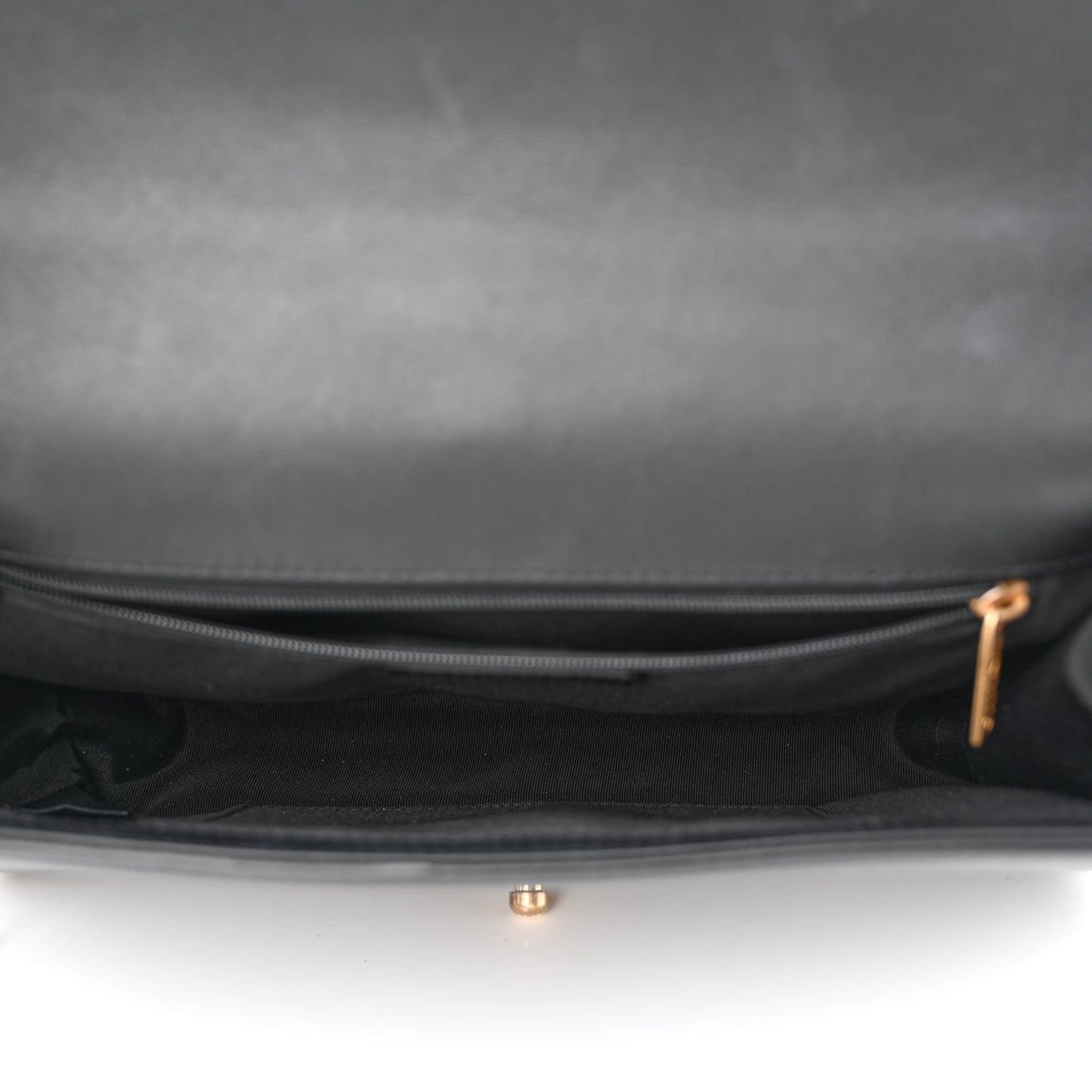 Calfskin Quilted New Medium Boy Flap Black