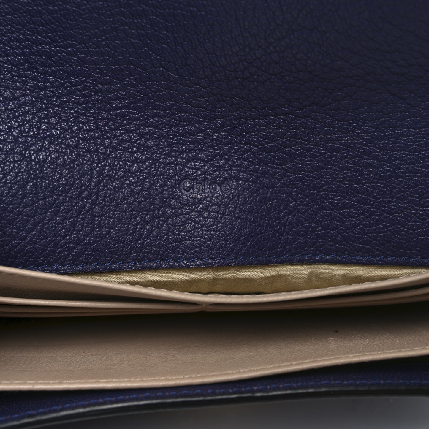 Goatskin Elsie Long Wallet Purple