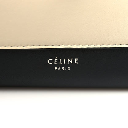 Celine Snakeskin Calfskin Clutch on a Chain Black 6 of 10