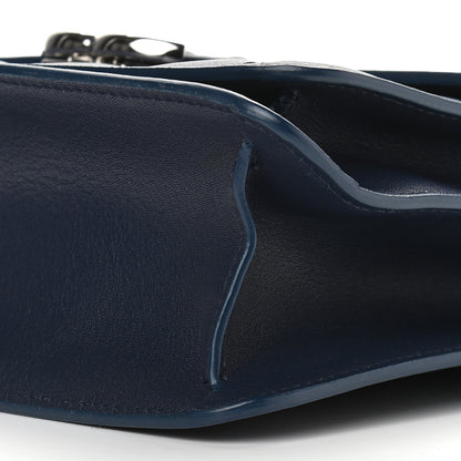 Chanel Goatskin Quilted Large CC Box Flap Navy 9 of 9