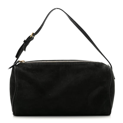 The Row Nubuck 90's Bag Black 1 of 9