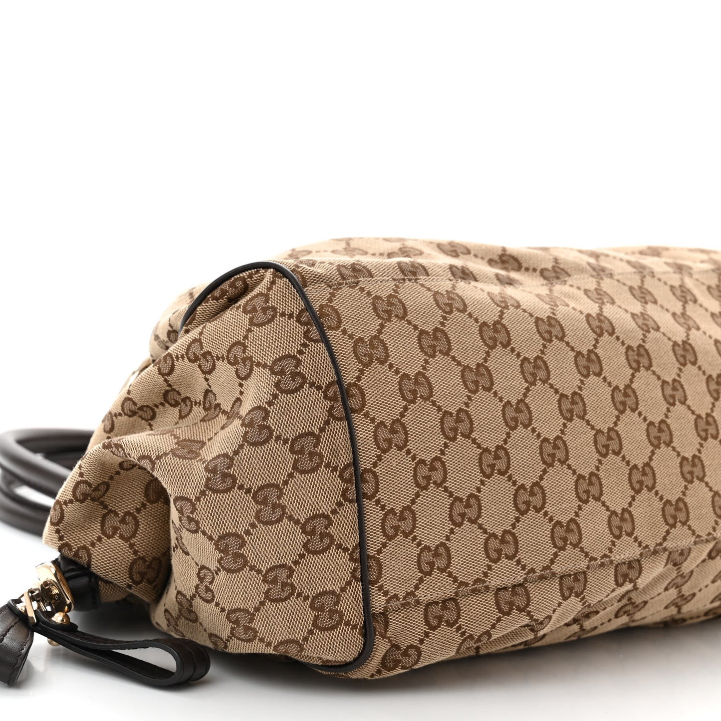 Monogram Medium Sukey Boston Bag Brown
