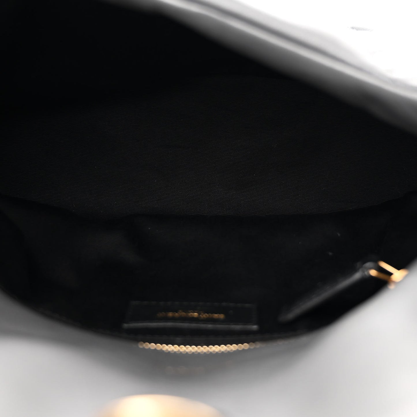 Lambskin Quilted Small Loulou Puffer Monogram Chain Satchel Storm