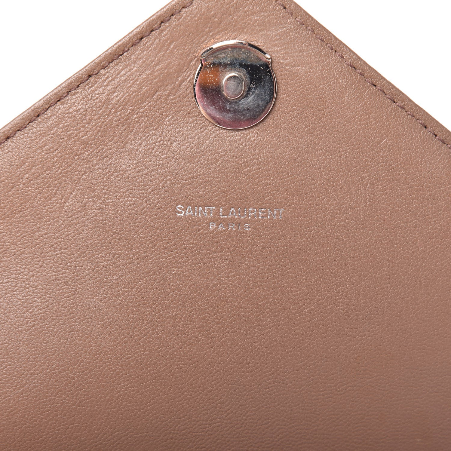 Saint Laurent Sheepskin Matelasse Chevron Monogram Medium College Bag Fard 9 of 10