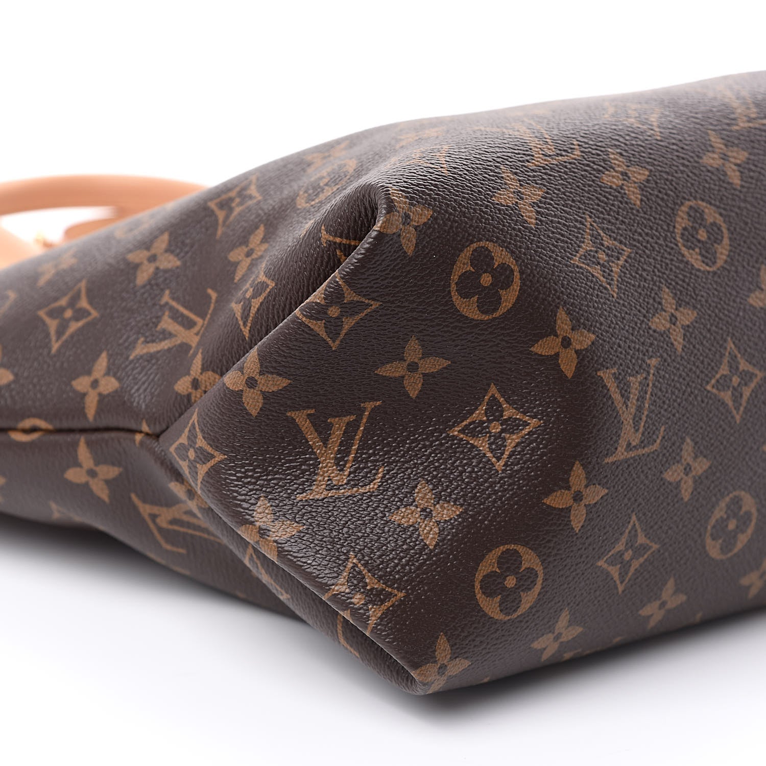 Louis Vuitton Monogram Flower Zipped Tote MM Beige 8 of 11
