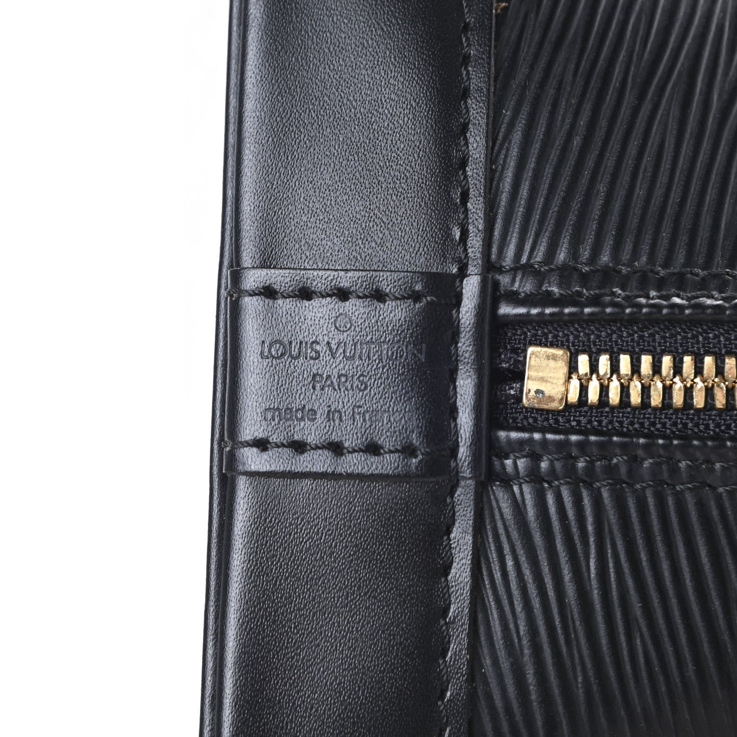 Louis Vuitton Epi Alma PM Black 6 of 15