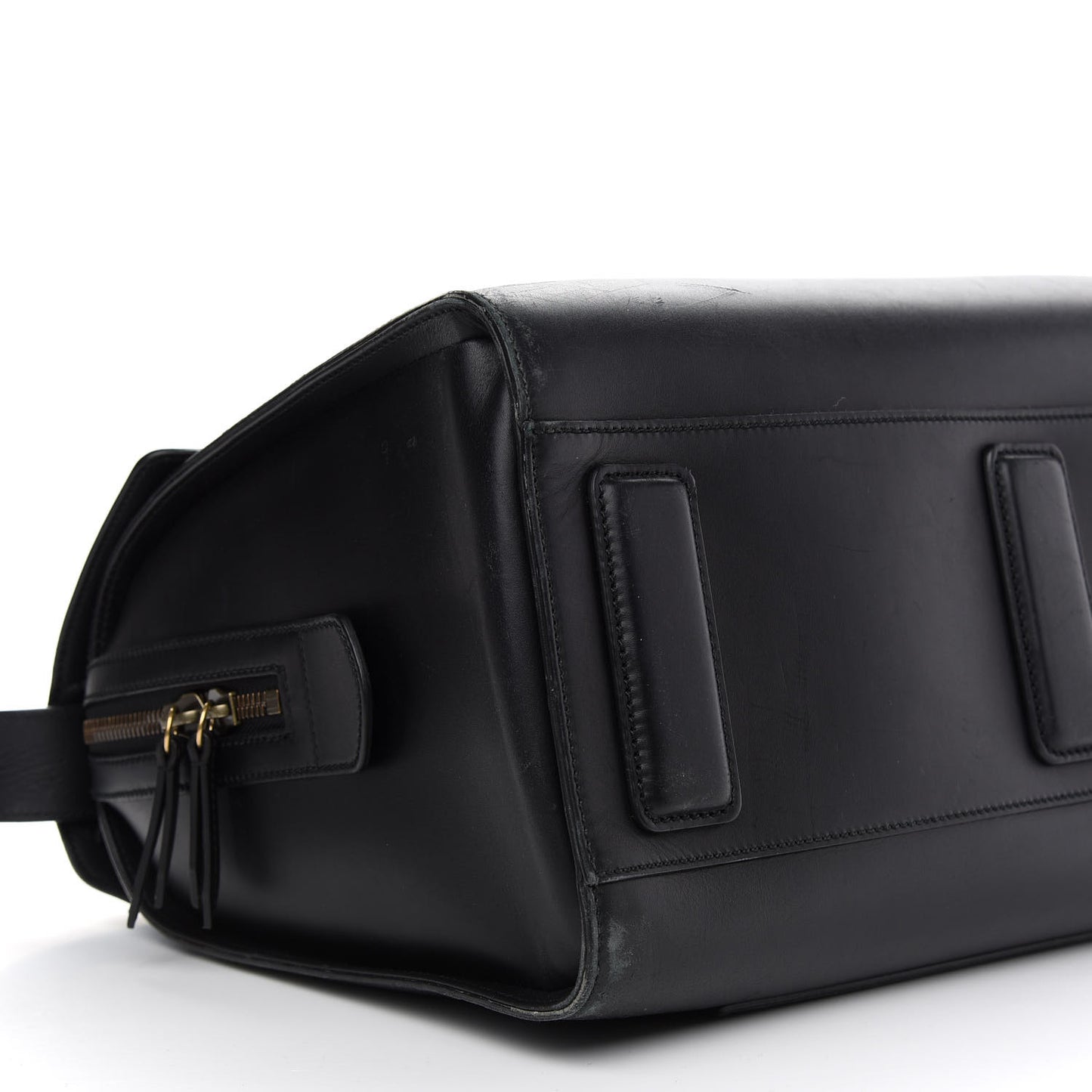 Calfskin GG Marmont Top Handle Briefcase Black