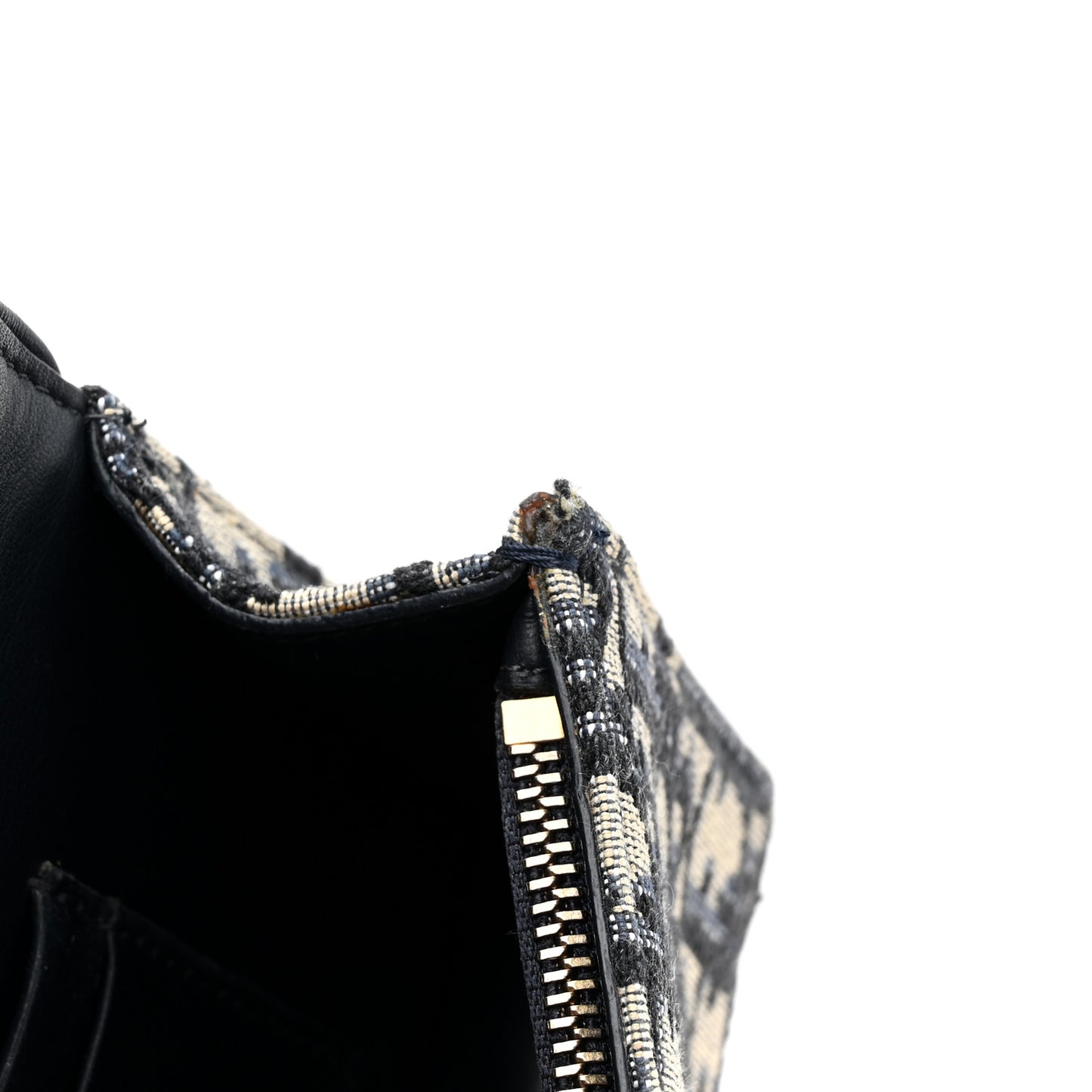 Oblique Saddle Belt Bag Blue