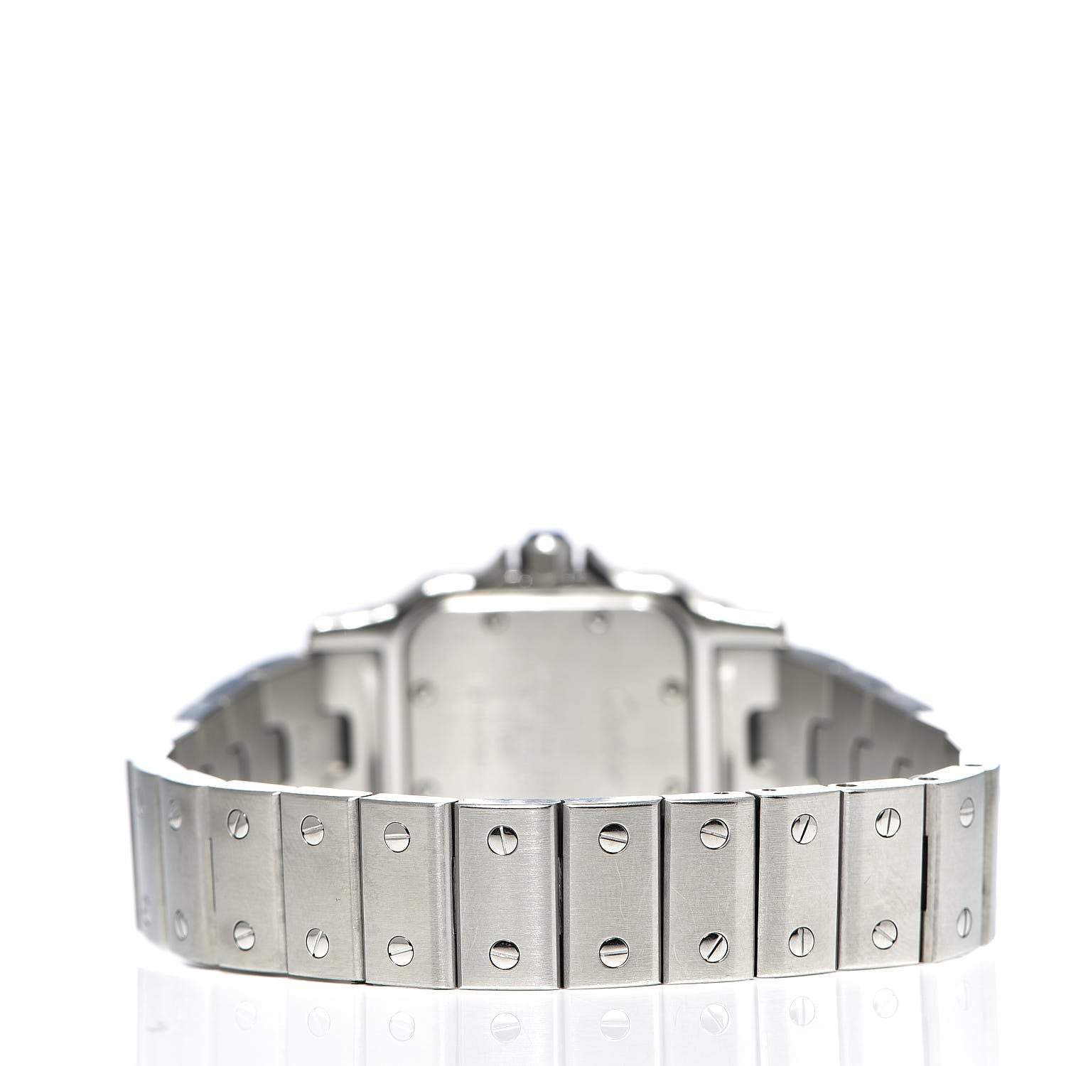 Cartier Stainless Steel 24mm Santos de Galbee Quartz Watch 4 of 8