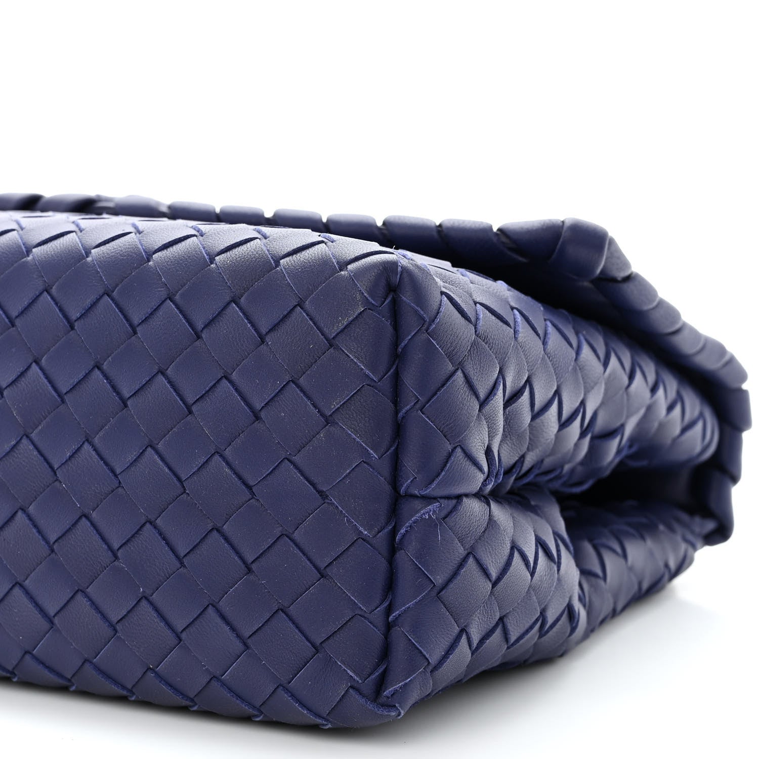 Bottega Veneta Nappa Intrecciato Medium Olimpia Shoulder Bag Atlantic 11 of 11