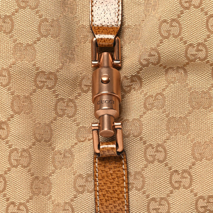 Gucci Monogram Calfskin Large Bardot Shoulder Bag Brown 8 of 13