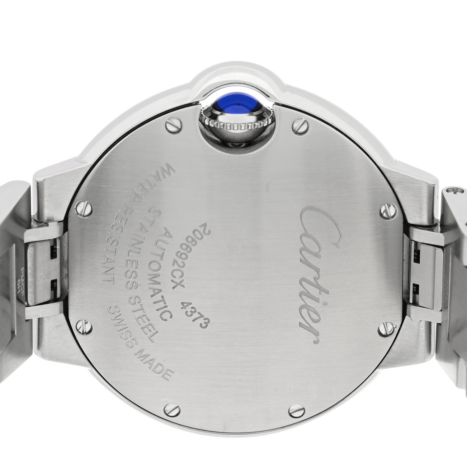 Cartier Stainless Steel 33mm Ballon Bleu De Cartier Automatic Watch Pink 4 of 4