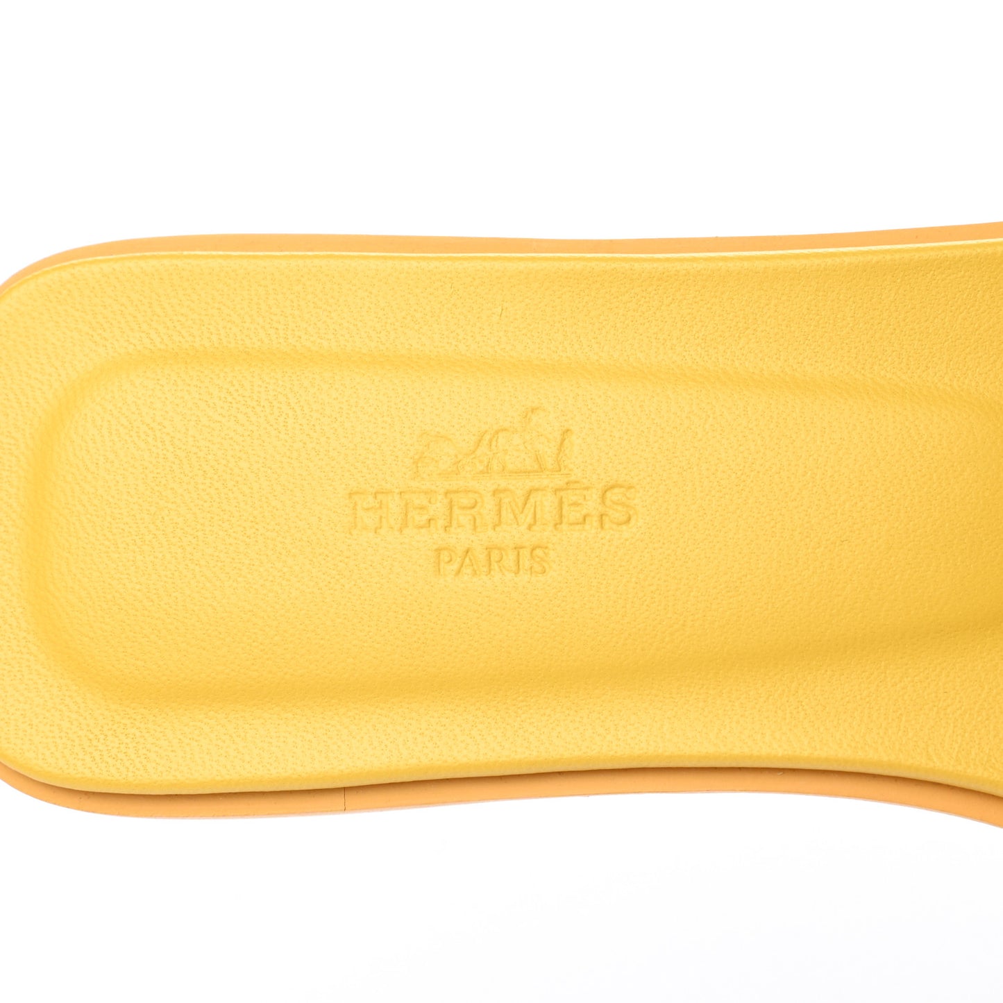 Calfskin Oran Sandals 38 Jaune Citron