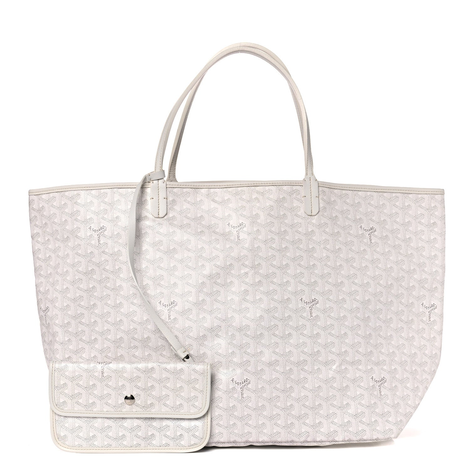 Goyard Goyardine Saint Louis GM White 1 of 14