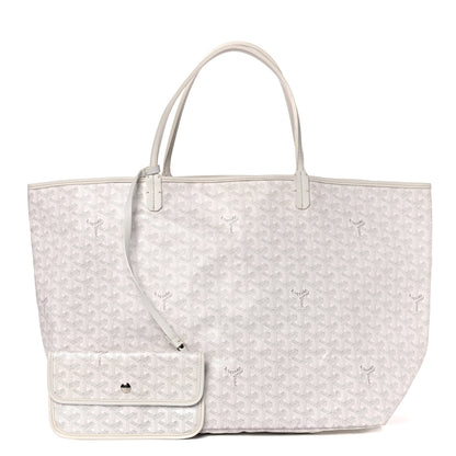 Goyard Goyardine Saint Louis GM White 1 of 14