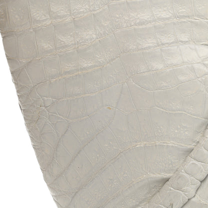 Nancy Gonzalez Crocodile Top Handle Tote White 21 of 25