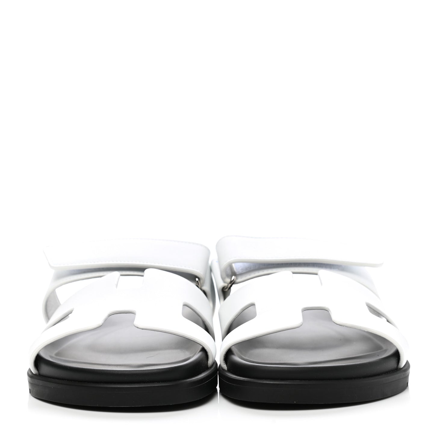 Calfskin Womens Chypre Sandals 38 White