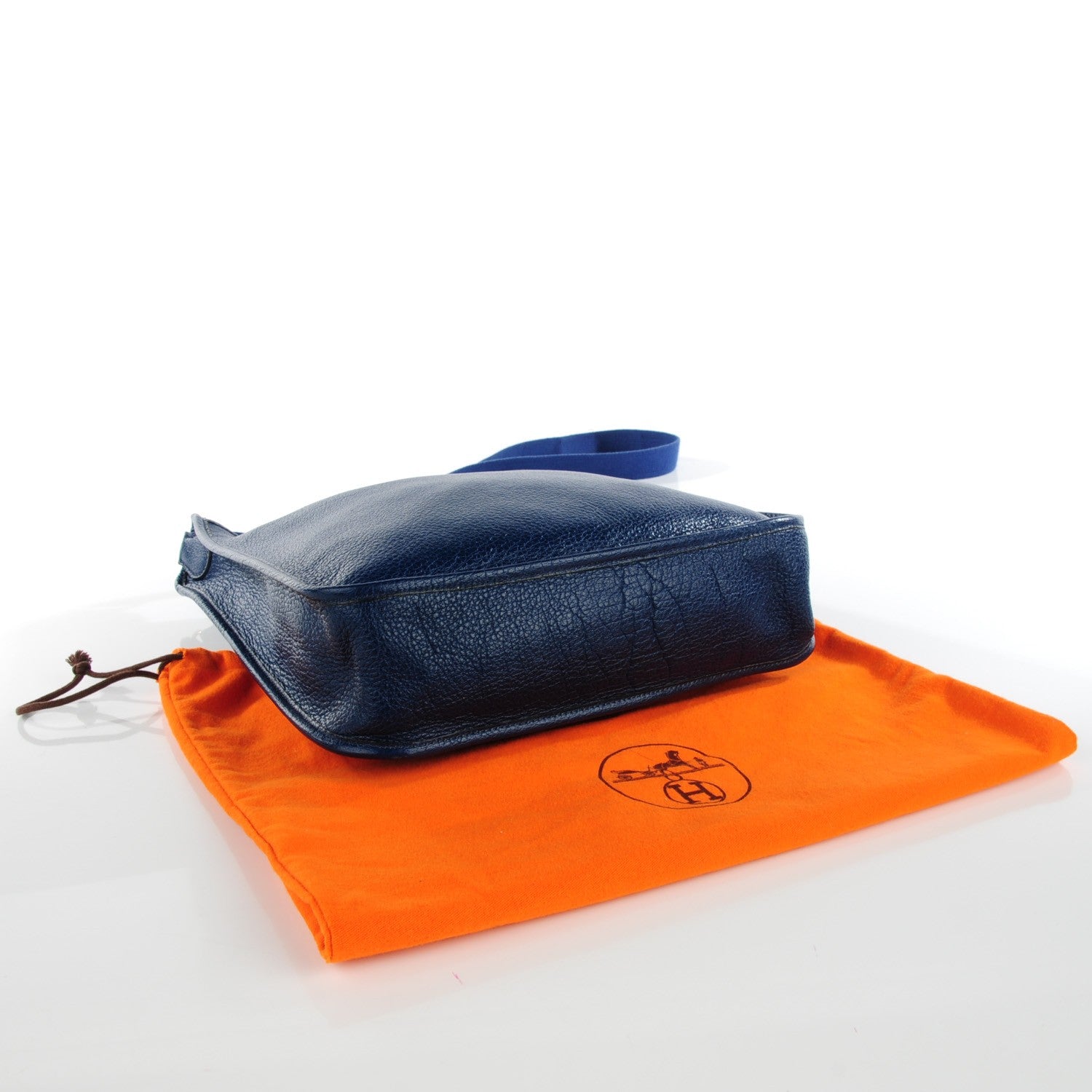 Hermes Buffle Skipper Vespa PM Bleu Saphir 4 of 8