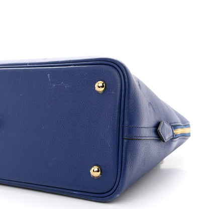 Hermes Taurillon Novillo 1923 Bolide 35 Bleu Saphir 10 of 16