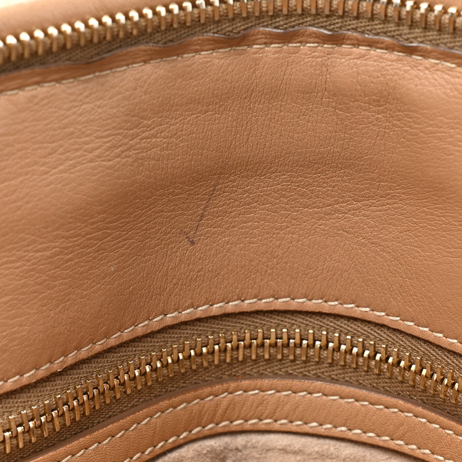 Prada Soft Calfskin Shopping Satchel Sabbia 9 of 16