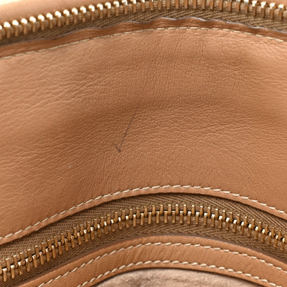 Prada Soft Calfskin Shopping Satchel Sabbia 9 of 16