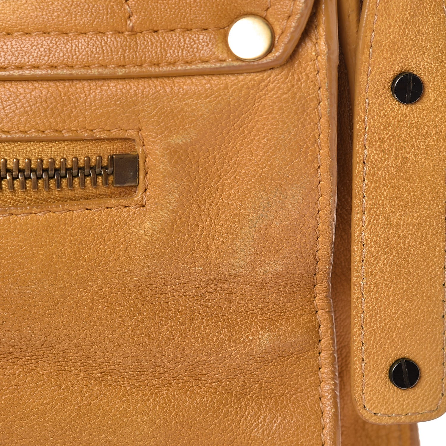 Proenza Schouler Lambskin Medium PS1 Satchel Mustard 17 of 17