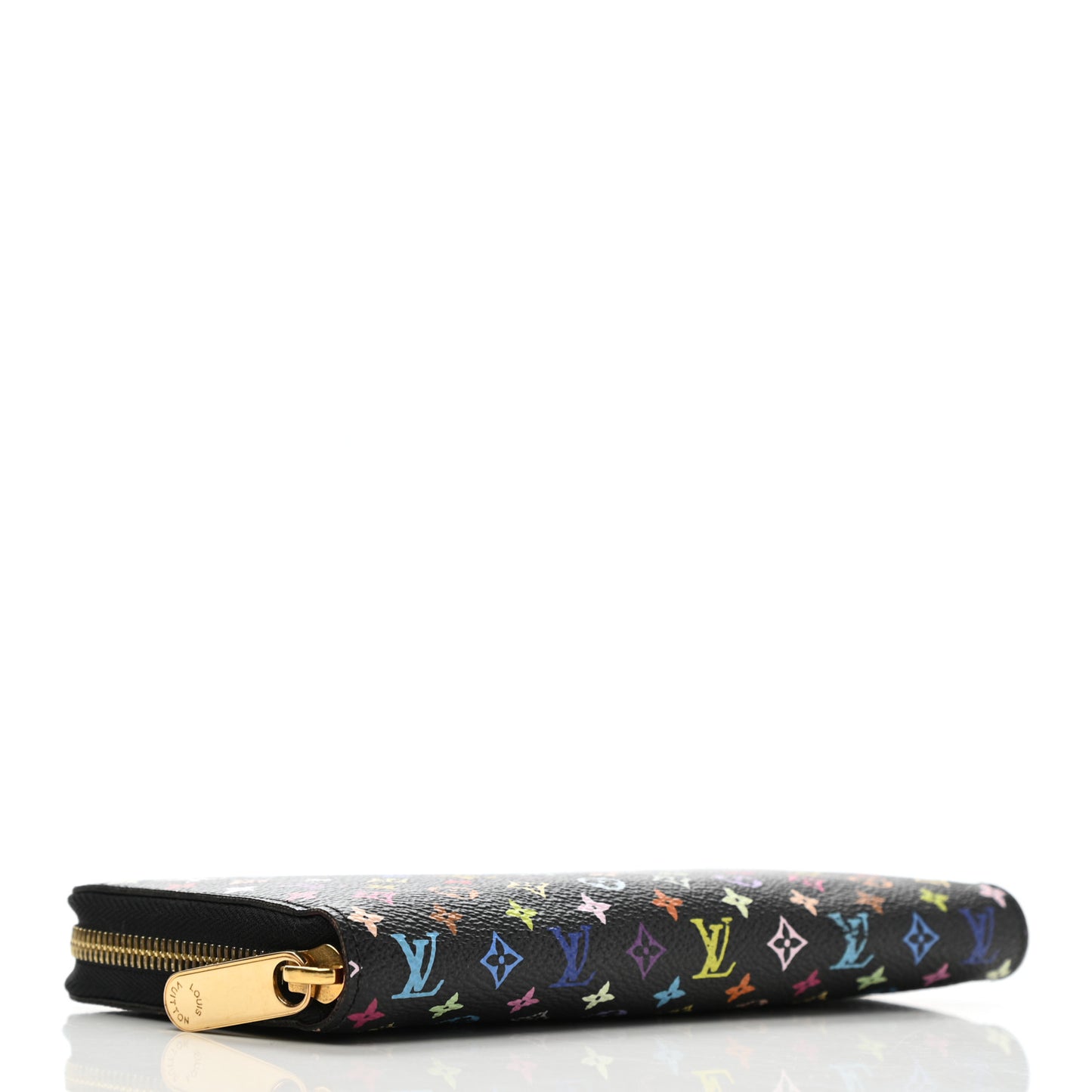 Monogram Multicolor Zippy Wallet Black Grenade