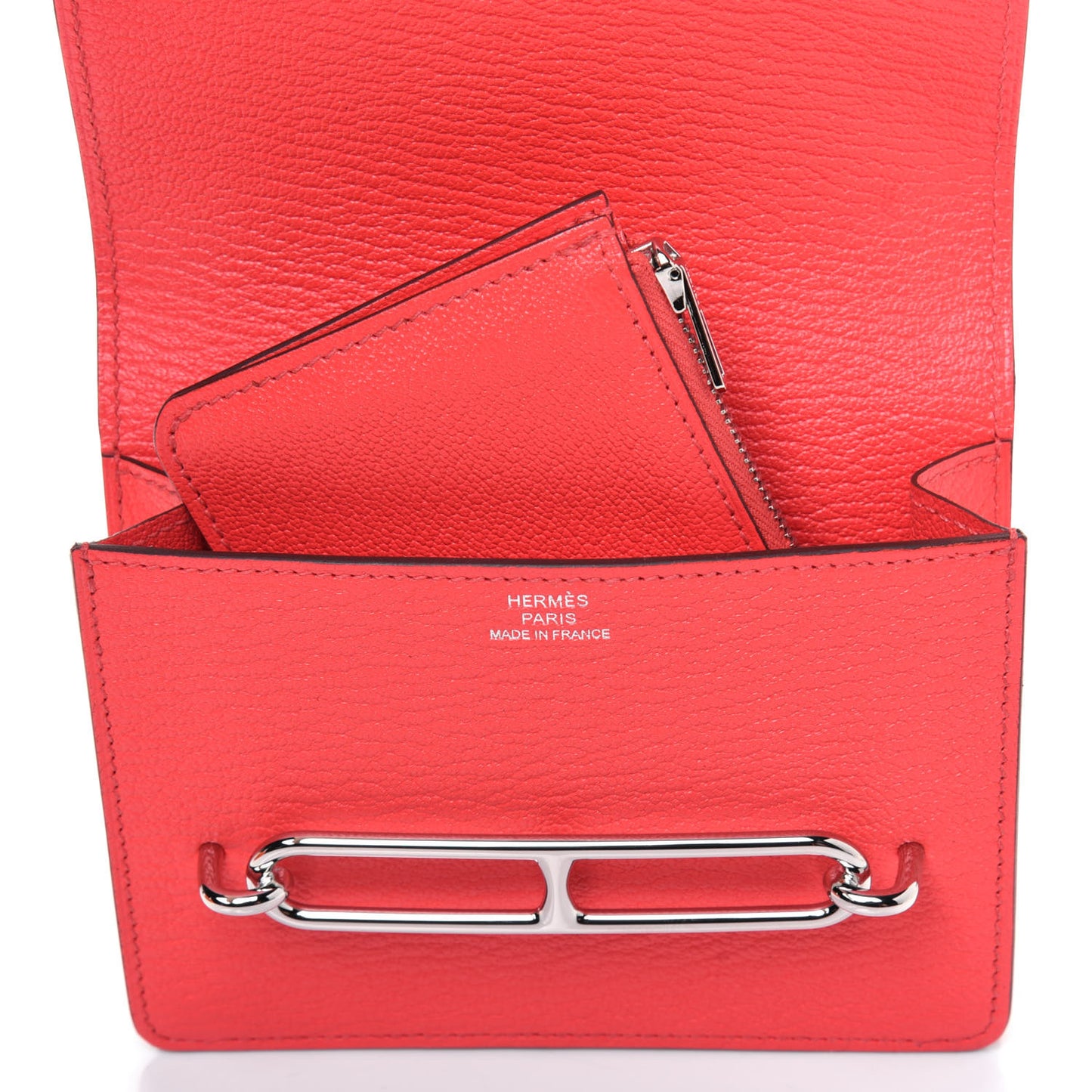 Chevre Mysore Roulis Slim Wallet Rose Texas