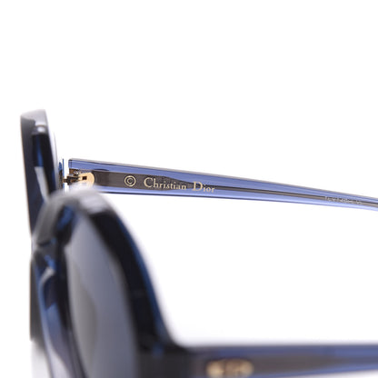 Christian Dior Acetate Bianca Sunglasses Blue 5 of 8