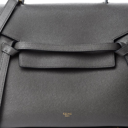 Celine Grained Calfskin Mini Belt Bag Grey 13 of 13