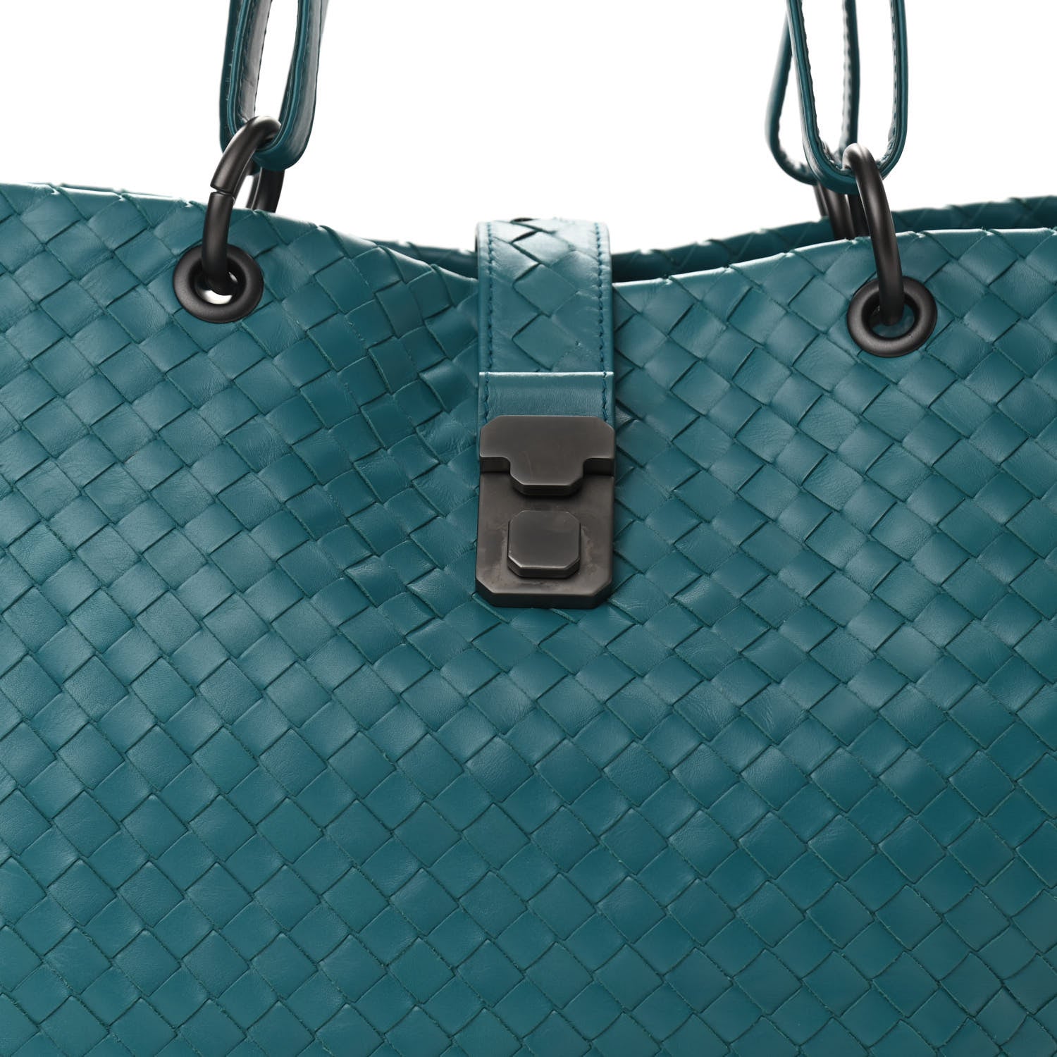 Bottega Veneta Nappa Intrecciato Large Capri Tote Canard 7 of 9
