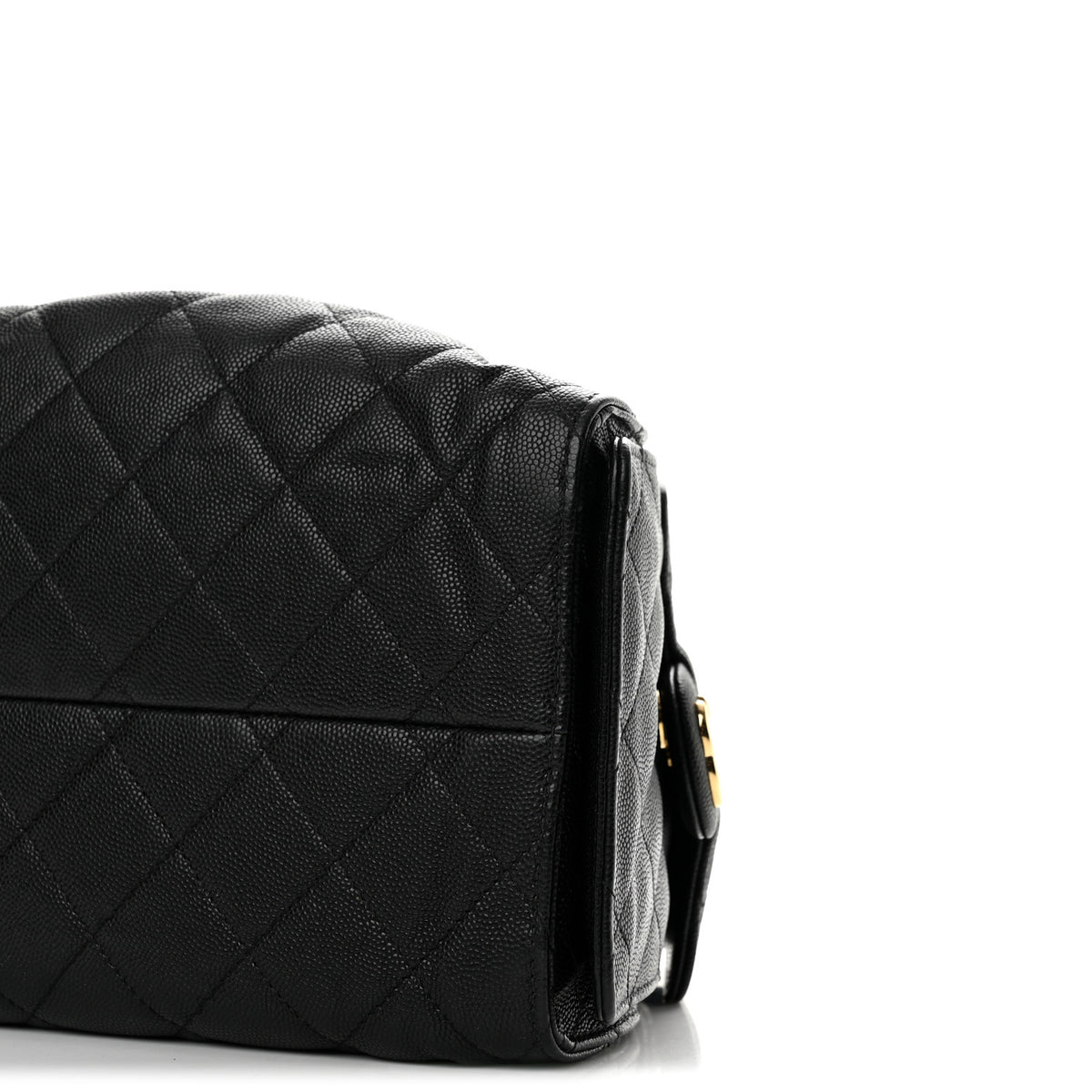 Chanel Caviar Quilted Small Chanel 25 Handbag Black 10 of 11