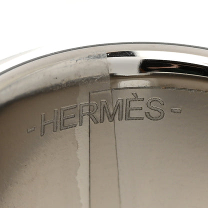 Hermes Madame Calfskin Large Olympe Ring XS 50 5.25 Black 4 of 6