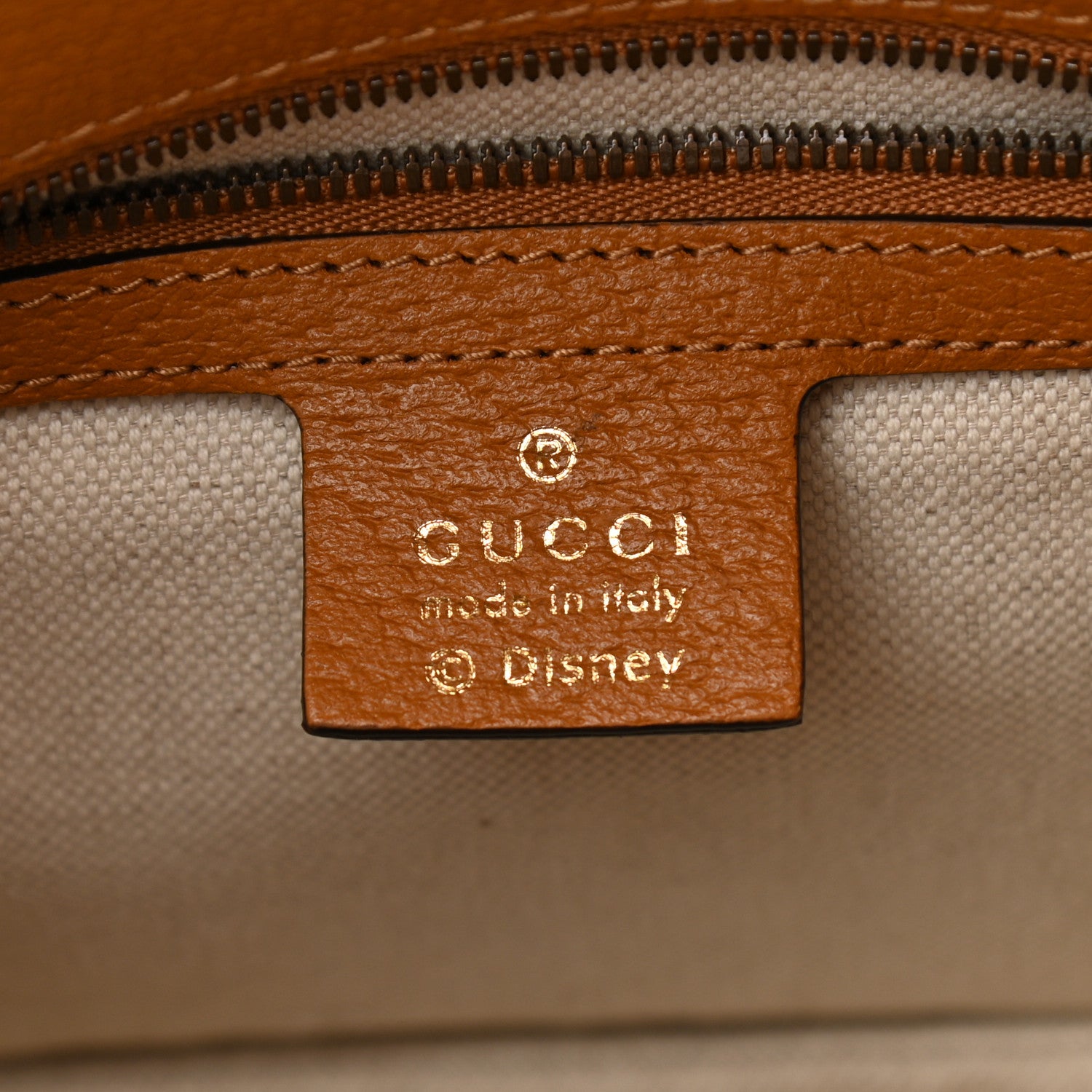Gucci X DISNEY Mini Vintage GG Supreme Monogram Mickey Mouse Small Flap Messenger Bag Beige Vintage Sun Oil 6 of 11