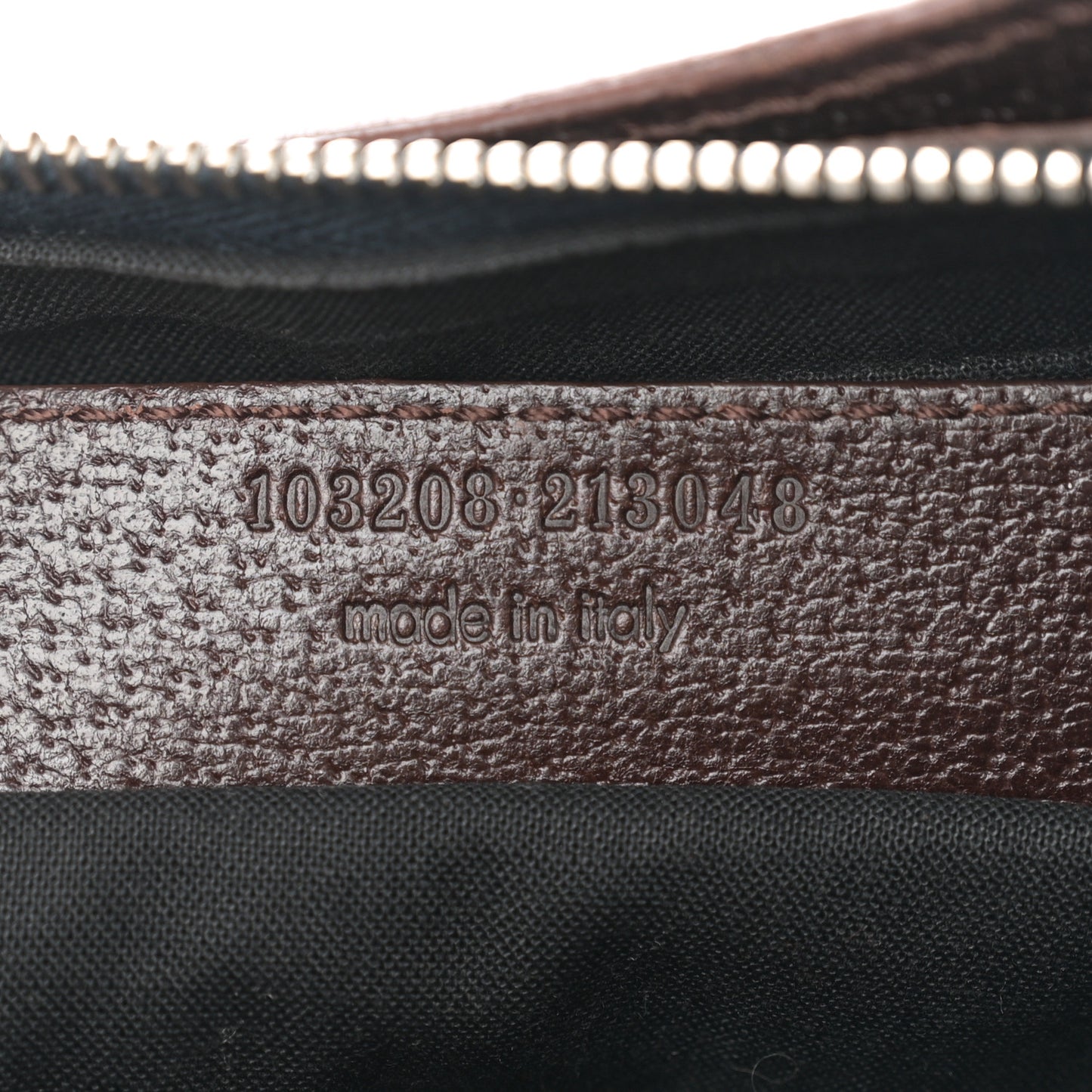 Denim Pigskin Classic Silver Hardware First Chocolate