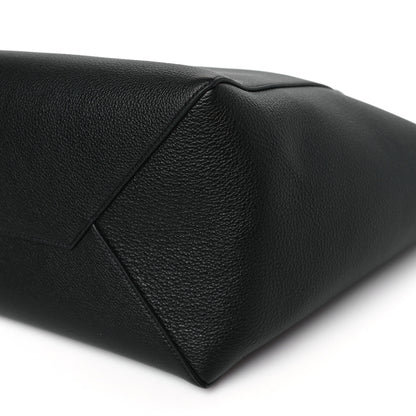 Celine Soft Grained Calfskin Medium Belt Cabas Phantom Black 8 of 9
