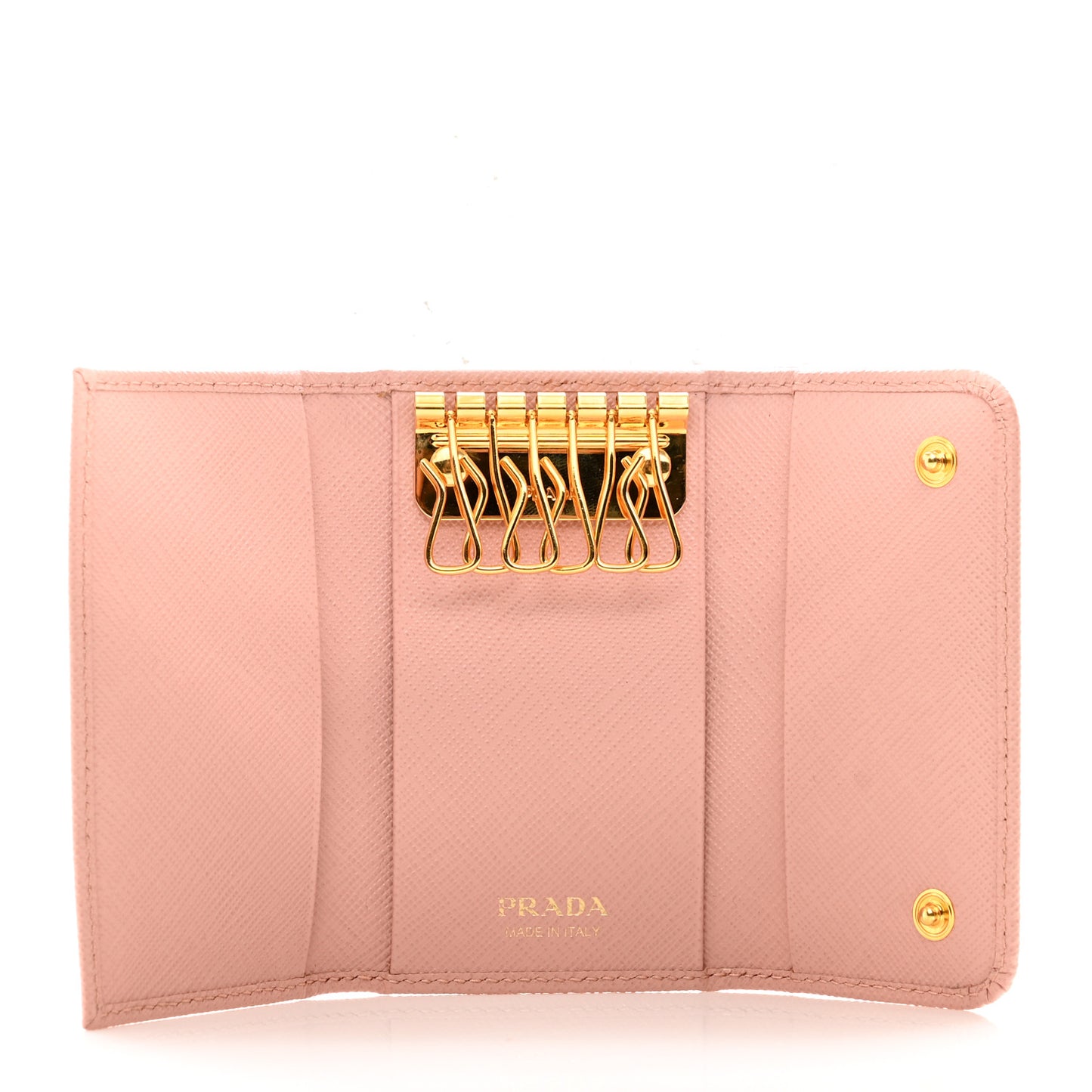 Saffiano Fiocco 6 Key Holder Peonia