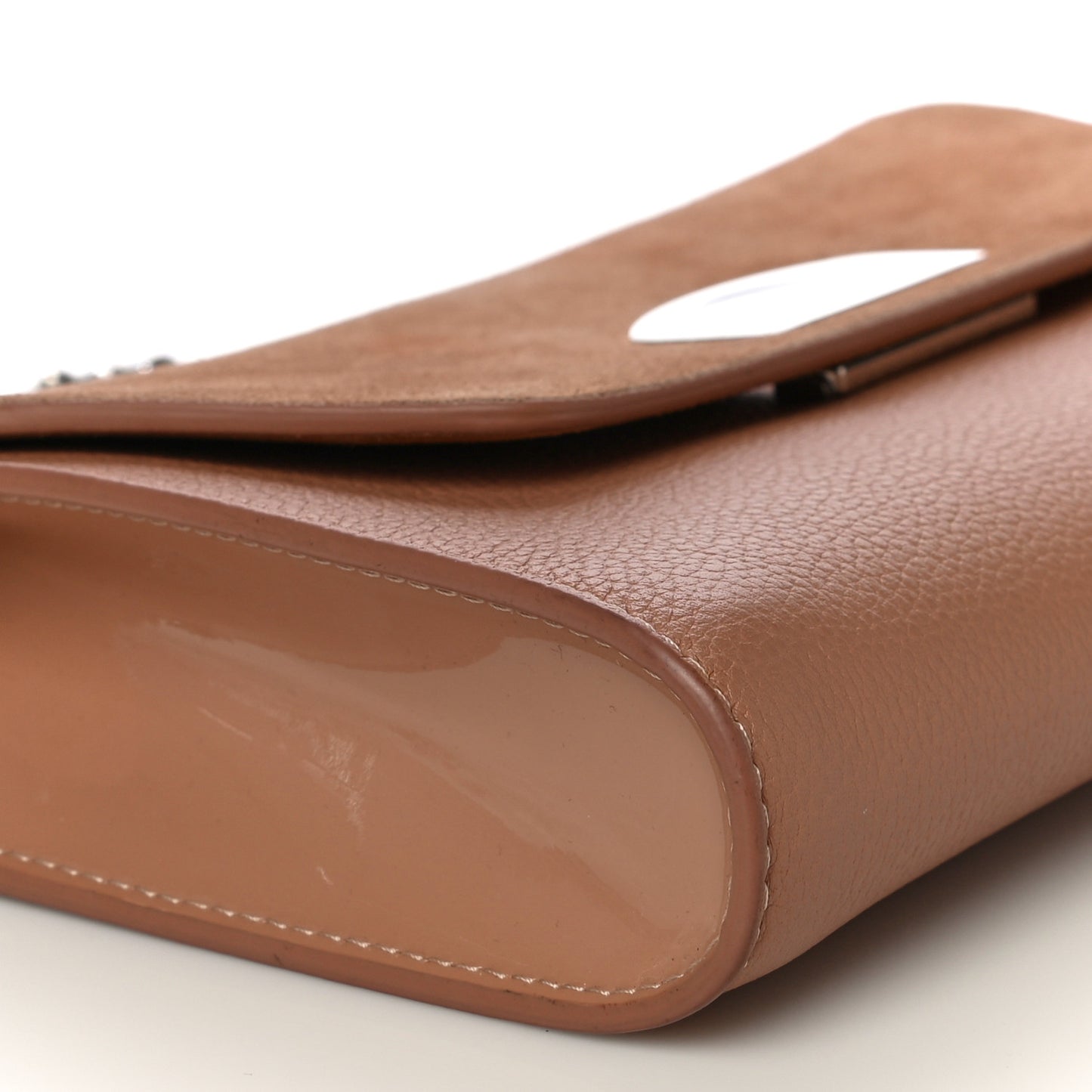 Veau Velours Calfskin Vero Dodat Clutch Cannelle