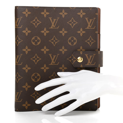 Louis Vuitton Monogram Large Ring Agenda Cover 2 of 7