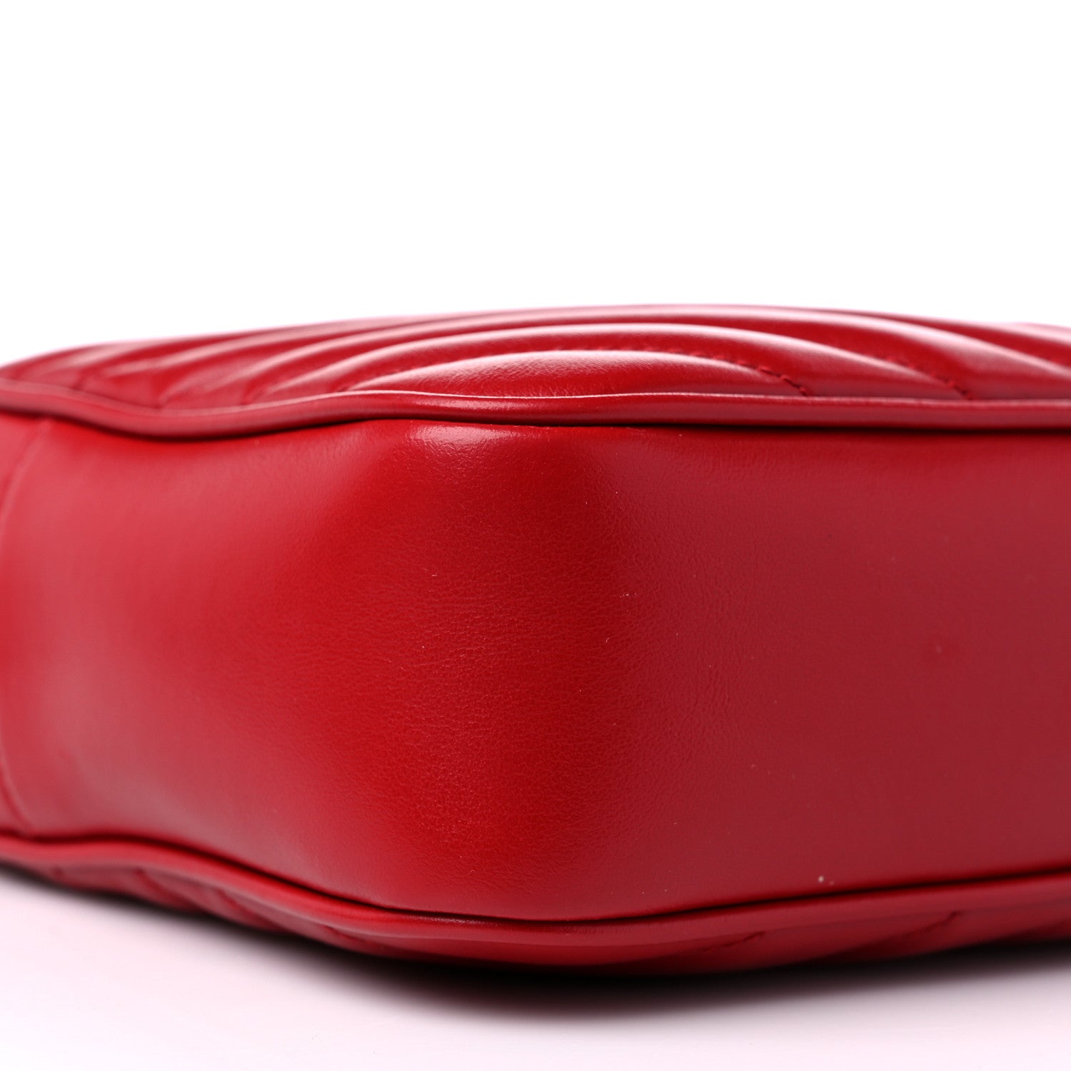 Saint Laurent Calfskin Matelasse Monogram Lou Camera Bag Rouge Eros 7 of 11