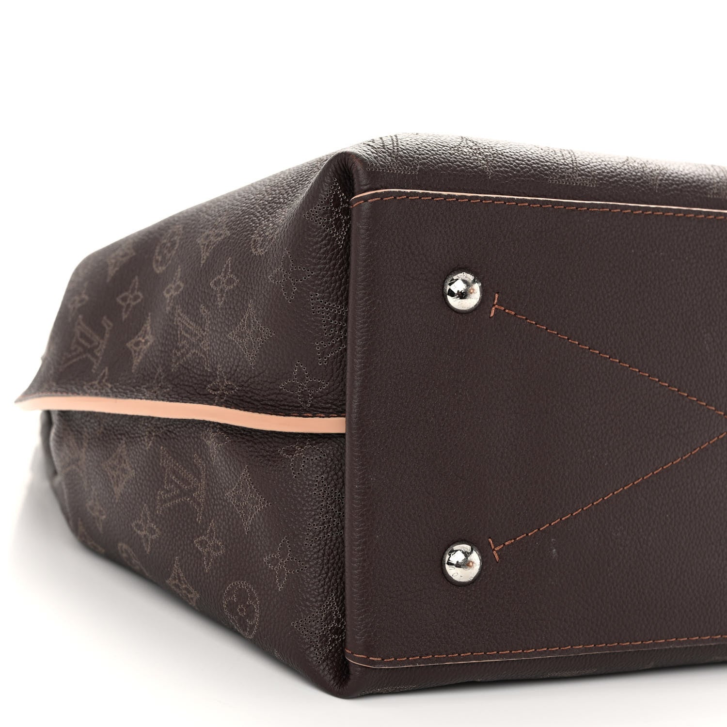 Louis Vuitton Mahina Carmel Hobo Chocolate 8 of 11
