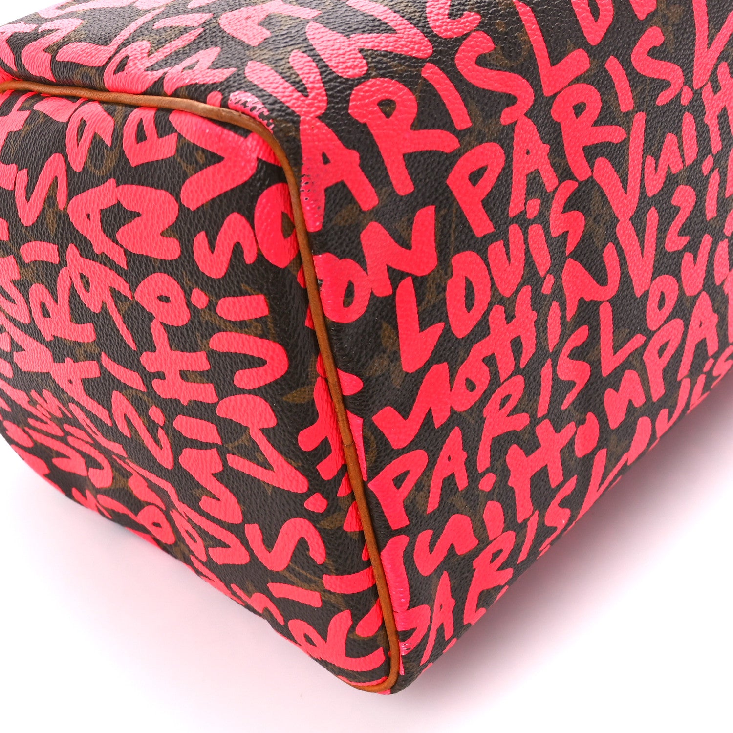 Louis Vuitton Monogram Graffiti Speedy 30 Fuchsia 10 of 11