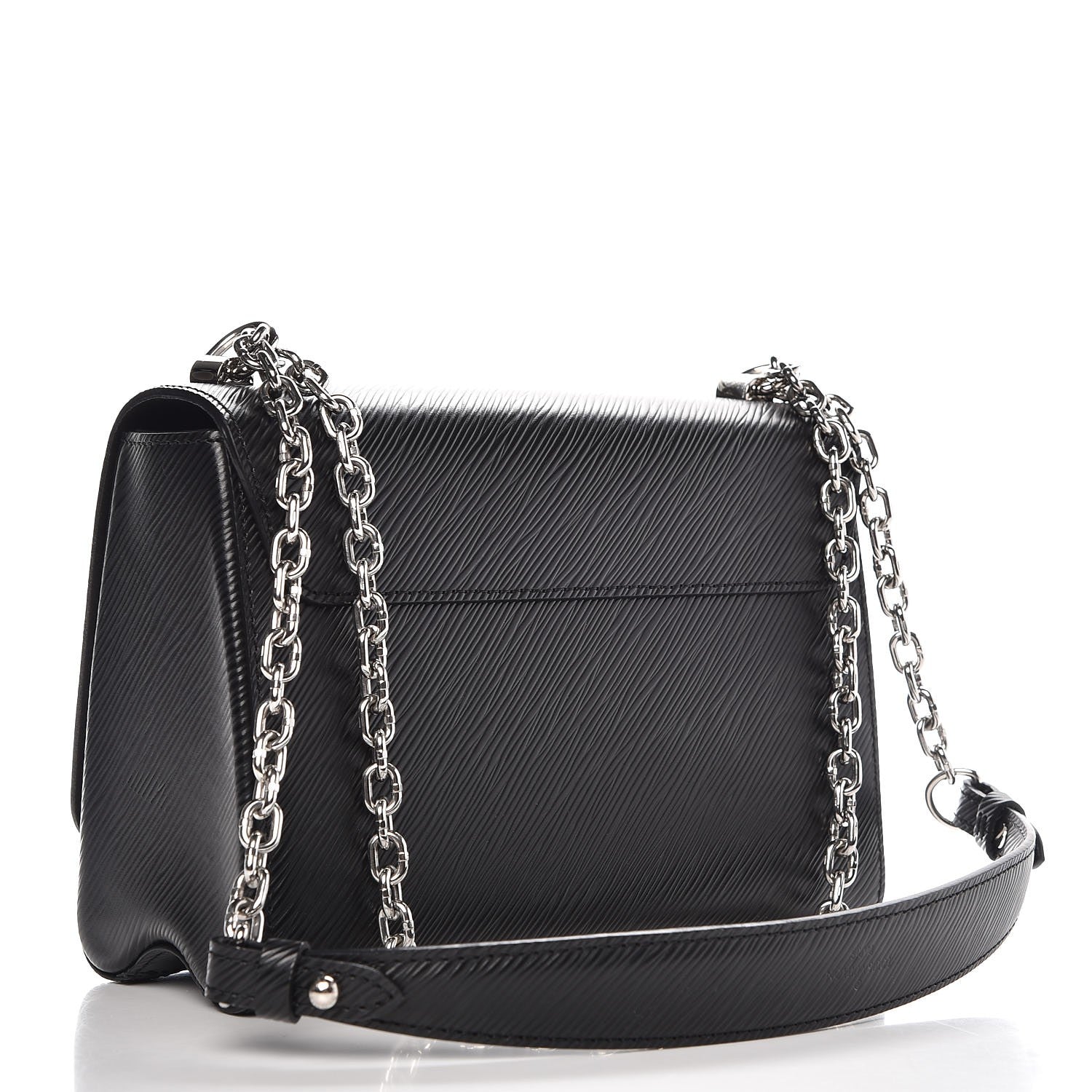 Louis Vuitton Epi Twist Shoulder Bag MM Black 3 of 7