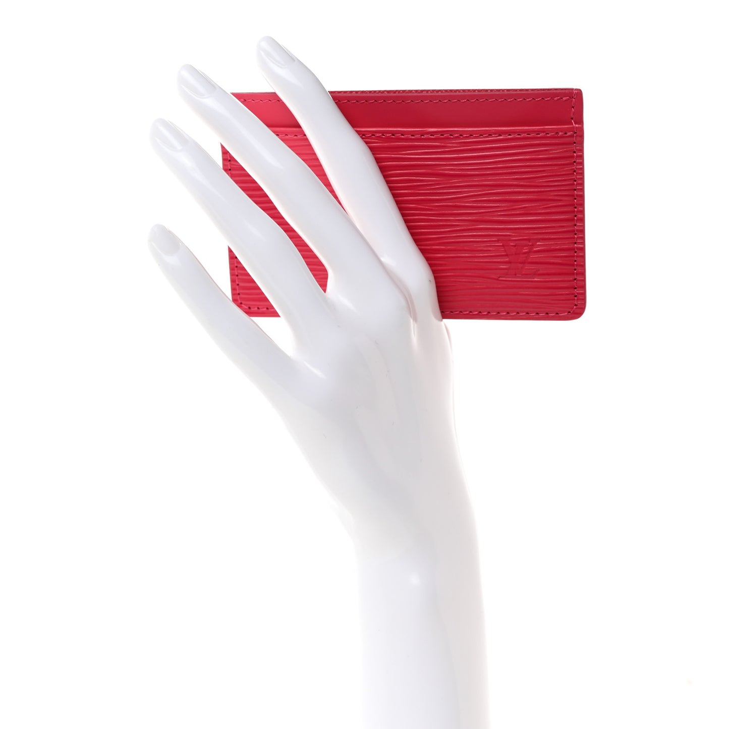 Epi Card Holder Pivoine