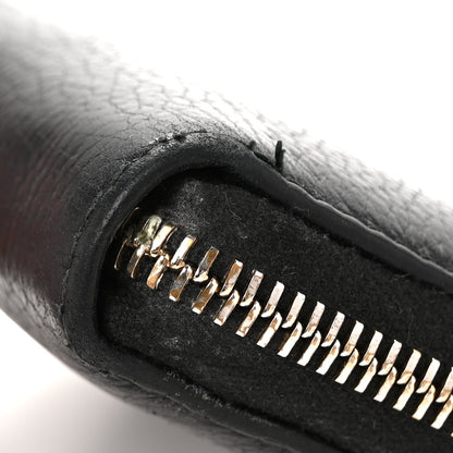 Gucci Pebbled Calfskin Soho Zip Around Wallet Black 11 of 12