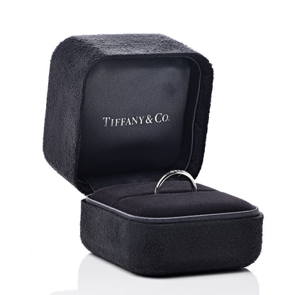 Tiffany Platinum Diamond 2mm Classic Wedding Band Ring 49 4.75 5 of 5