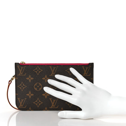 Louis Vuitton Monogram Neverfull PM Pochette Pivoine 2 of 8