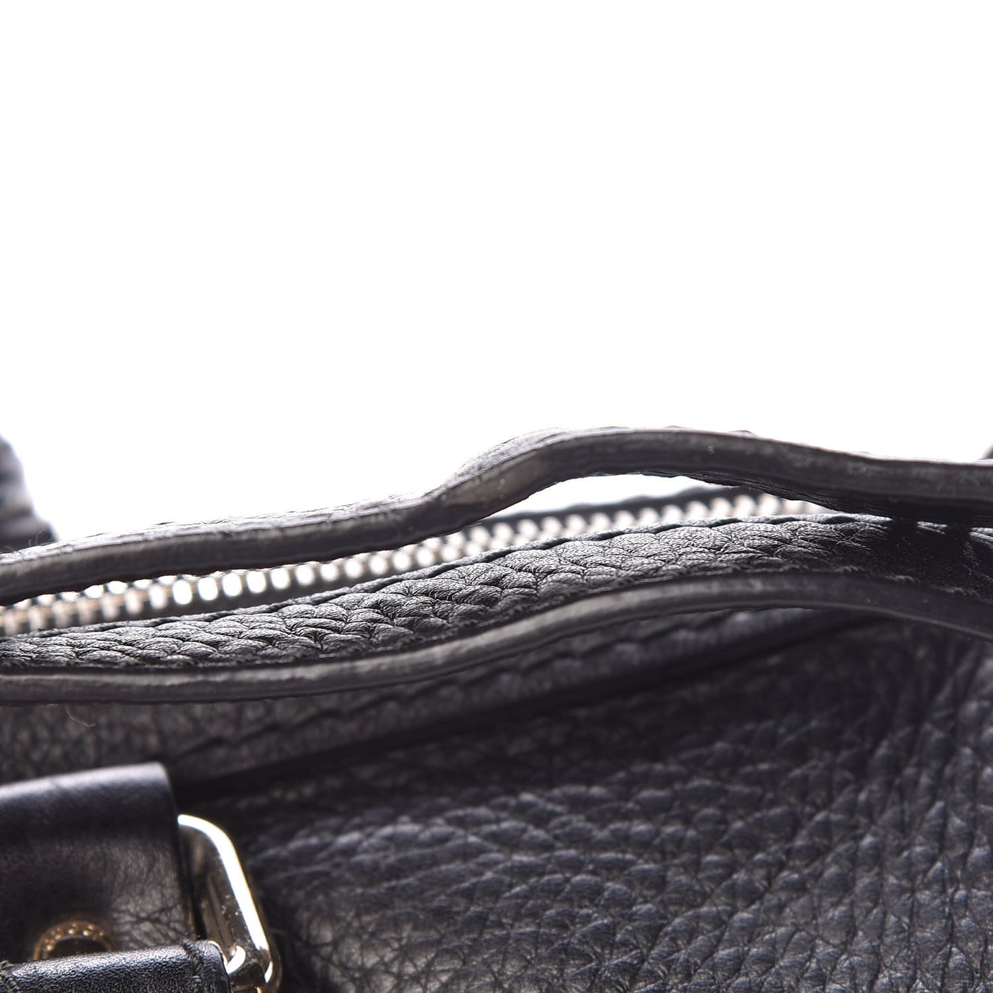 Calfskin Vintage Web Medium Boston Black